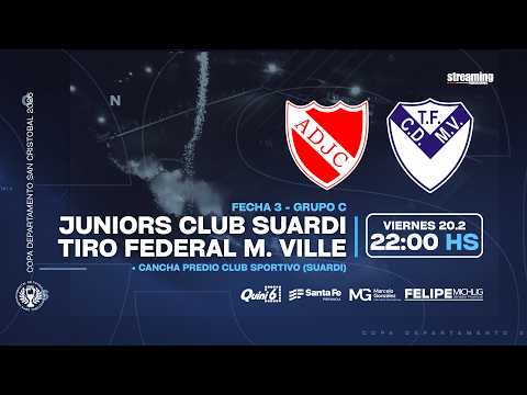 Grupo C I Asoc. Juniors Club Suardi vs Tiro Federal Moises Ville I Fecha 3 I Copa Departamental SC.