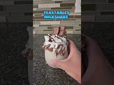 Feastables Chocolate Milkshake!