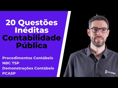 20 Questões Inéditas Contabilidade Pública