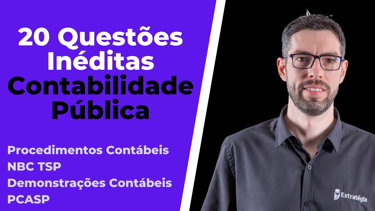 20 Questões Inéditas Contabilidade Pública