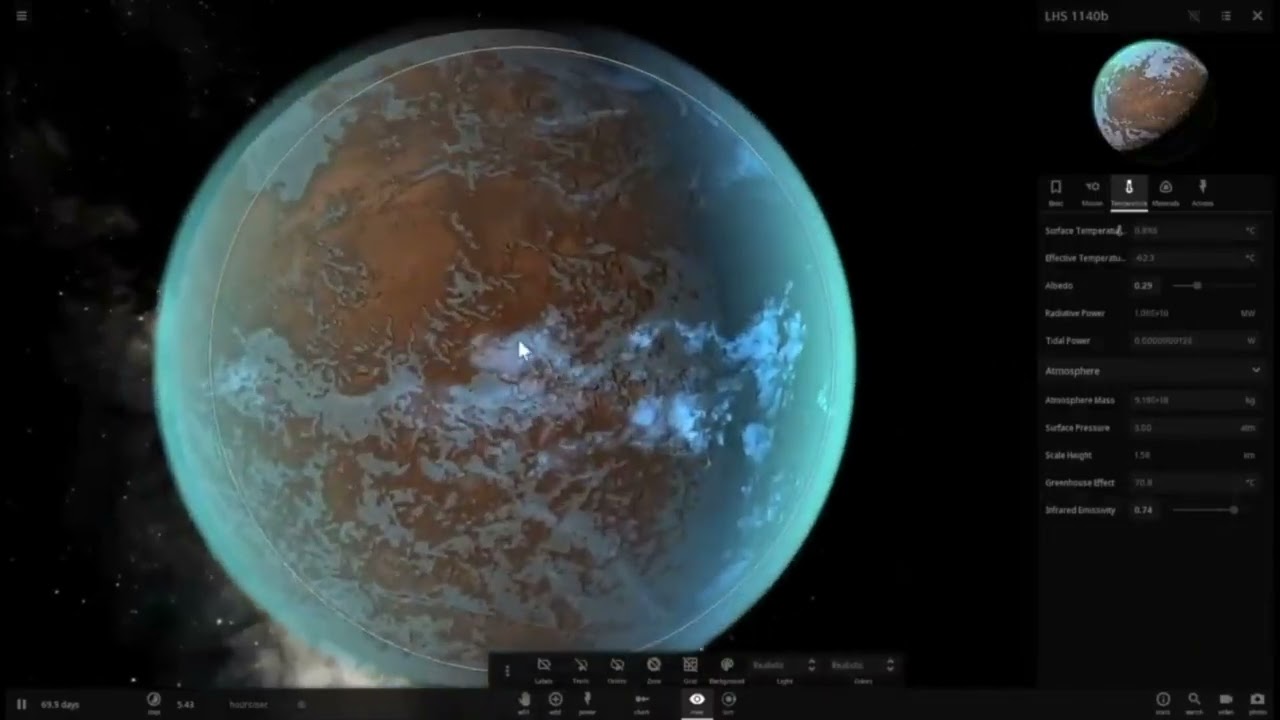 ¡Detectan atmósfera en un planeta rocoso habitable a 48 años luz de la Tierra!