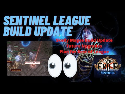 MIRROR DROP! - Skeleton Mages Necro Build Update - Path of Exile 3.18 Sentinel League