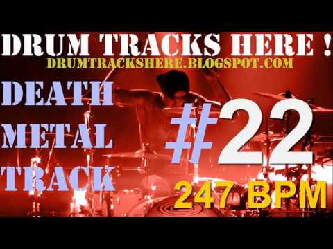 #22 DEATH METAL | DRUM TRACK 247 bpm