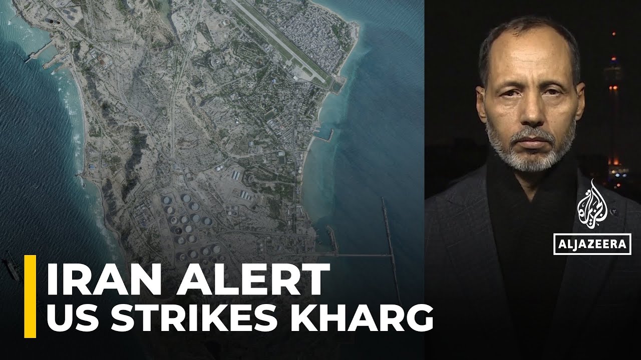 Iran says US of strikes on Kharg Island, warns of retaliation
