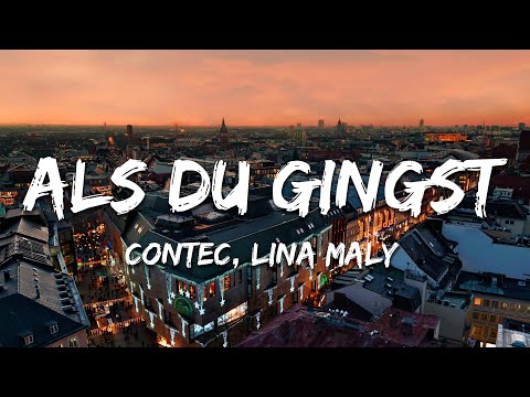 Contec x Lina Maly - Als du gingst (edit) (Lyrics/Text)