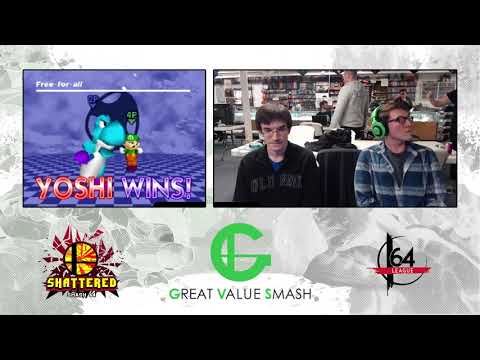 Smash 64: Hotline (Yoshi) V Toony (Mario) - Shattered 129 Tournament SSB64