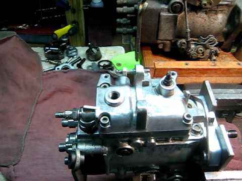 Adjusting Fuel Enrichment Screw VW Bosch VE injection pumps