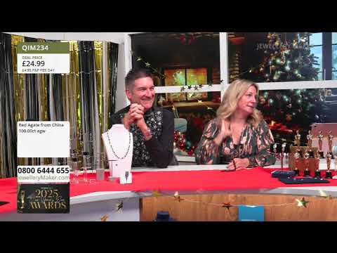 JewelleryMaker Live 31/12/2025 with Carol Roache GIA AJP & Mark Smith