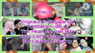 Download lagu KARAOKE | KAU TERCIPTA UNTUKKU - VANNY VABIOLA Feat DECKY RYAN (VIDEO LIRIK) mp3