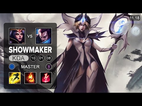 Showmaker Leblanc Mid vs Yasuo - EUW Master - Season 11 Patch 11.19