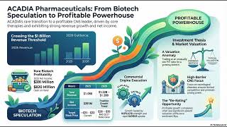 📈ACADIA Pharmaceuticals: The Profitable Ascent of a CNS Powerhouse