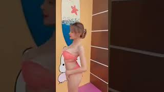 Cewek Cantik Pakai Bikini #shorts #bikini #cewecantik