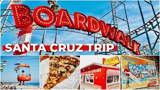 Santa Cruz Trip | Boardwalk - Pizza My Heart - Marianne's Ice Cream