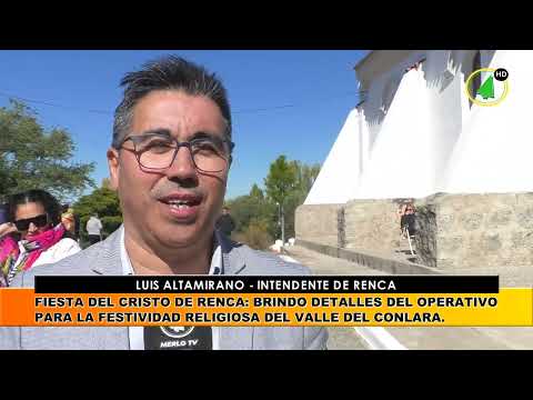 Luis Altamirano: balance de su primera Fiesta del Cristo de Renca como intendente.