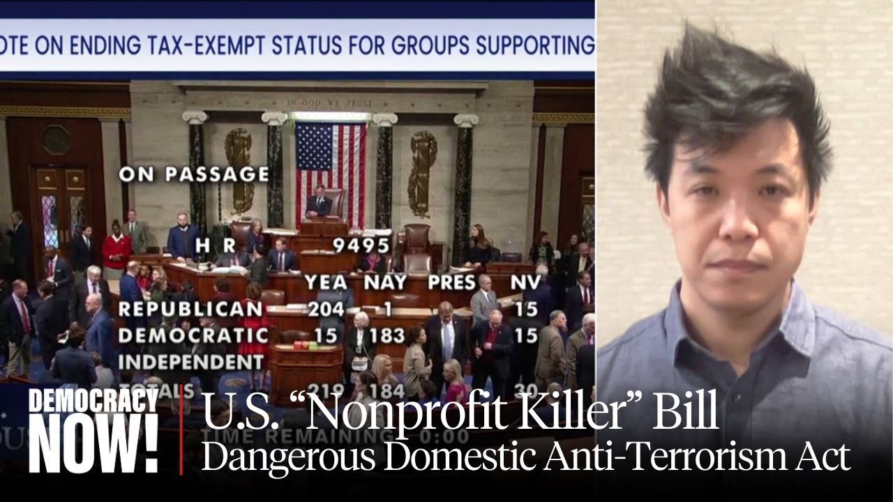 House Passes "Nonprofit Killer" Bill, Most Dangerous Domestic Anti-Terrorism Bill Since PATRIOT Act