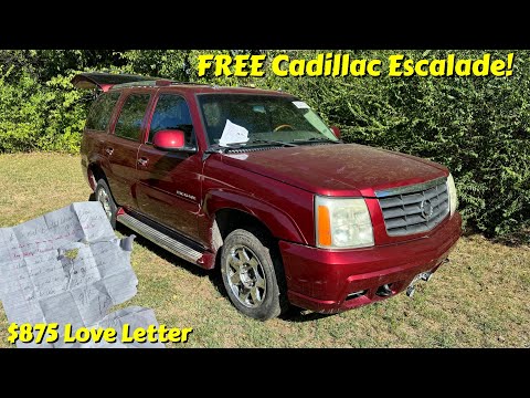 I Bought this Stolen Cadillac Escalade with a Love Letter and Drugs for $875! Will it Drive?