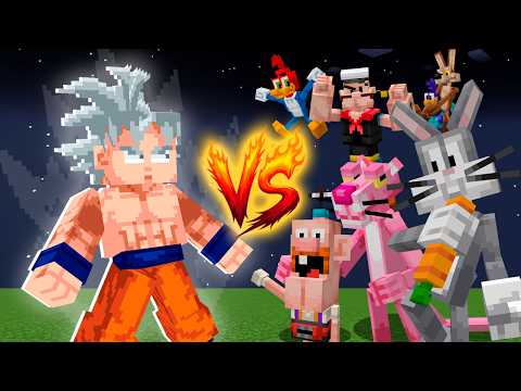 GOKU vs TODA la TOON FORCE en Minecraft