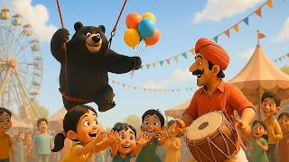 Download lagu Kalu Madari Aaya  | कालू मदारी आया |  Hindi Rhymes And Baby Songs | Kids Rhymes | Lollipop Kids mp3