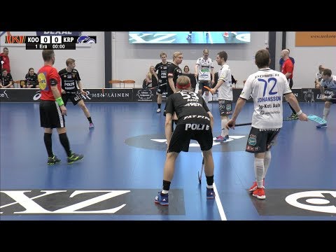 Miesten Salibandyliiga: Koovee–Nokian KrP, Maalikooste