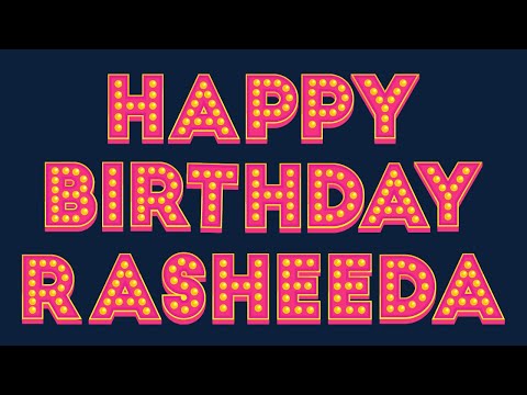Happy Birthday Rasheeda