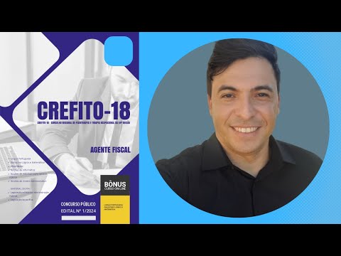 Apostila Concurso Público CREFITO 18 2024 - Agente Fiscal