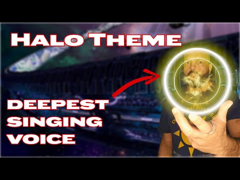Halo Theme | Deep Bass Vocal Cover | Voice of Darkness