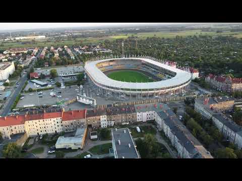Stadion Żużlowy im. Edwarda Jancarza - Gorzów Wielkopolski z drona
