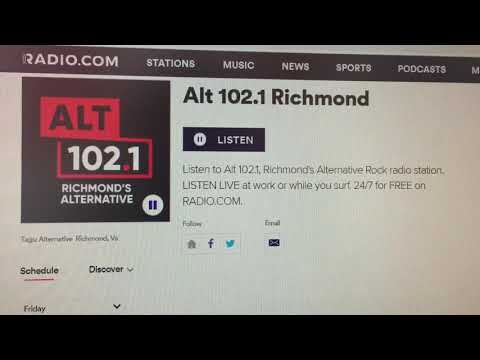 WRXL/Richmond, Virginia Legal ID - February 5, 2021