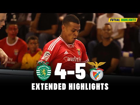 Benfica vs Sporting CP | What a Comeback | Highlights | SuperTaça De Futsal 01-09-2023