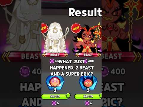 I got the LUCKIEST TEN PULL in CRK EVER..😨💞 || #cookierun #cookierunkingdom #crk