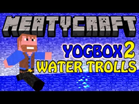 Minecraft: yogbox mod |Underwater troll Lair