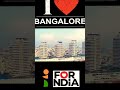 Bangalore In 4k Shorts Bangalore