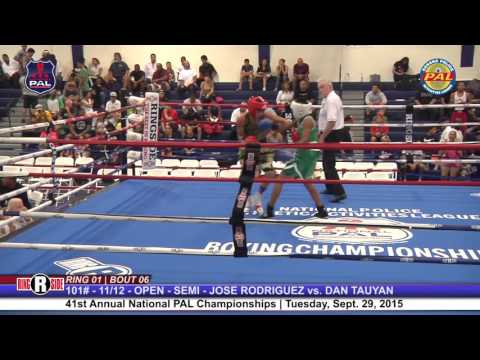 41st Nat. PAL Boxing Tournament | JOSE RODRIGUEZ vs. DAN TAUYAN