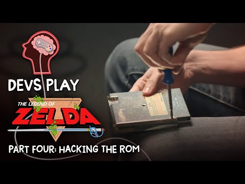 "Devs Play" S01E04 - Legend of Zelda (Part 4 - Hacking the ROM)