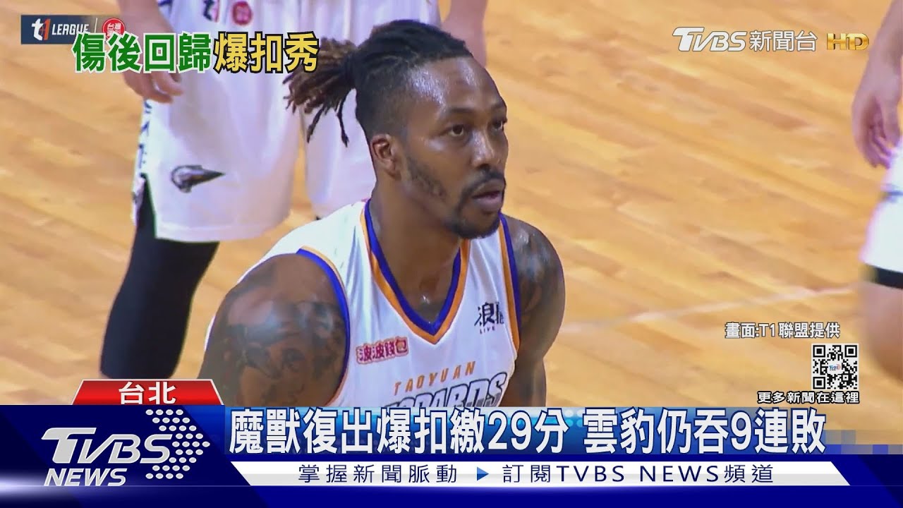 T1／魔獸復出接連爆扣、繳29分！　雲豹仍吞9連敗