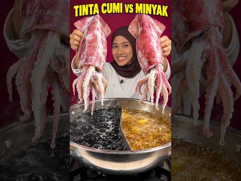 TINTA CUMI VS MINYAK GORENG ENAK MANA ? #asmr #mukbang