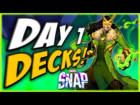 The BEST Loki Day 1 Decks! INSANE Season Pass Card! - Marvel Snap