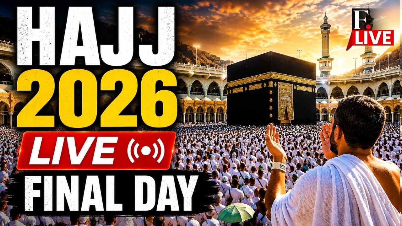 Hajj 2026 LIVE: Eid al-Adha Prayers in Mina, Saudi Arabia | Muslims Pray at Mount Arafat LIVE