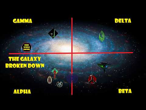Star Trek Galaxy Map Explained