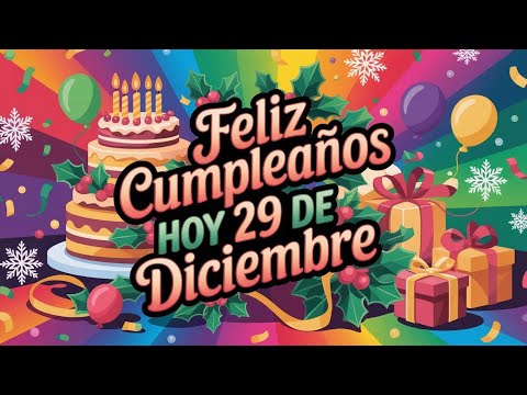Hoy es el cumpleaños de mi personita favorita 🤗 feliz cumpleaños hoy 29 de diciembre 🎁