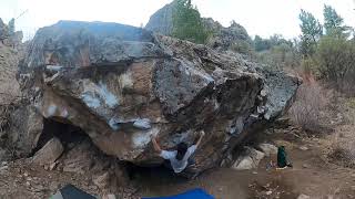 Video thumbnail de Secret Weapon, V10. Lake Tahoe