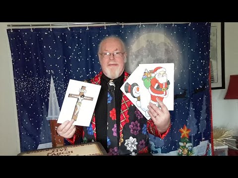 Christmas  Improved Jumbo 3 Card Monte - #91 - Created  by Ray Franklyn - Gospel Magician