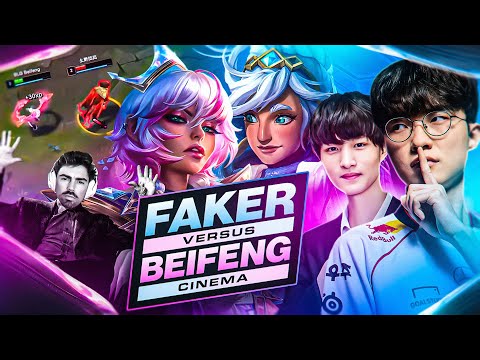 FAKER vs BEIFENG on CHINESE SUPER SERVER... *CRAZIEST GAME EVER*