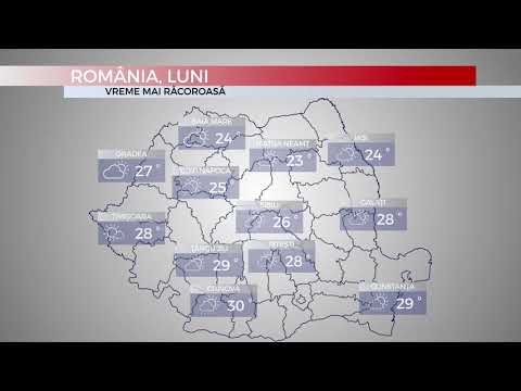 Mediafax Meteo 08 Iulie - Vremea se răcorește de azi