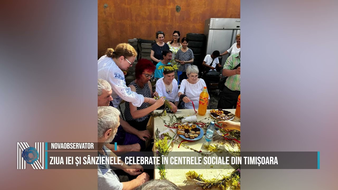 Ziua Iei și Sânzienele, celebrate în centrele sociale din Timișoara