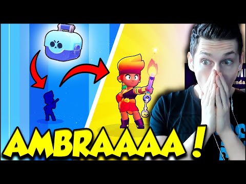 TROVO IL NUOVO BRAWLER LEGGENDARIO AMBRA in UNA CASSA RANDOM!! BRAWL STARS ITA