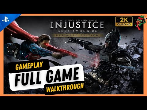 Injustice Gods Among Us | Full Gameplay Longplay