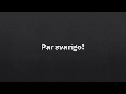 Šaks - Par svarīgo!