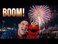 Elmo S Explosive Fourth Of July Celebration