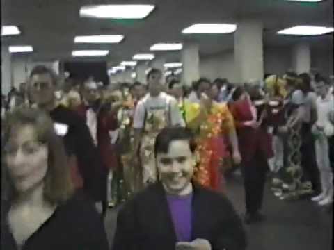 Ferko plays in the warm up area 1993 Show of Shows